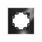 Рамка 1-м Афина стеклянная графит UNIVersal 2254