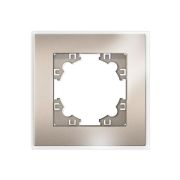 Рамка 1-м Афина стеклянная шампань UNIVersal 2278