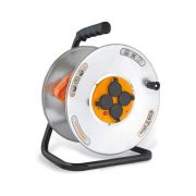 Удлинитель на катушке 4х30м с заземл. 10А IP44 У16-041 ПВС 3х1 термозащита с защ. крышкой Universal 1669