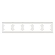 Рамка 5-м Manolya горизонт. бел. Makel 41001705