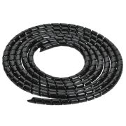 Спираль монтажная СП-09 черн. (уп.2м) IEK USWB1-09-02-K02