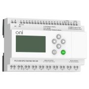 Модуль ЦПУ ПЛК 430 4 DI 12 UI (0-10В/DI) 8 RO 2 AO (1шт 0-10В и 1шт 0-20мА) 24В DC с Ethernet портом с экраном ONI PLC-430-CPU-16U10U-1DC-00