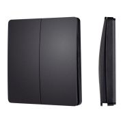 Панель кнопочная KINETIC-801-22-2G-WP-SUF Black (No battery IP67 433Mhz) IP67 пластик INTELLIGENT ARLIGHT 048257