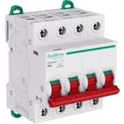 Выключатель нагрузки 4п 80А Systeme9 400В SE S9S40480