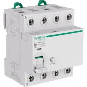 Выключатель дифференциального тока 4п 25А 100мА тип A Systeme9 400В SE S9R23425
