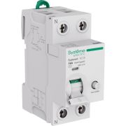 Выключатель дифференциального тока 2п 16А 10мА тип AC Systeme9 230В SE S9R11216