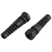 Ввод кабельный (сальник) PGR 7 d3-6.5мм (d отверст. 12.5мм) IP54 с гибким отводом (уп.10шт) Эра Б0065186