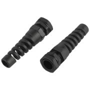 Ввод кабельный (сальник) PGR 11 d5-10мм (d отверст. 18.6мм) IP54 с гибким отводом (уп.10шт) Эра Б0065198