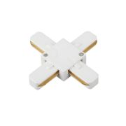 Коннектор X-образный XSB-WH для шинопровода SB бел. IN HOME 4690612060514