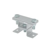 Держатель универсальный на мостовой опоре двойной для полосы до 40мм с 2 пластинами TD КМ MA0534