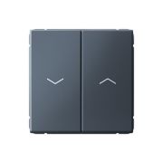 Выключатель для жалюзи 2-кл. ArtGallery 2х (сх. 4) 10А быстрозажим. клем. механизм грифель SE GAL000719S