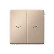 Выключатель для жалюзи 2-кл. ArtGallery 2х (сх. 4) 10А быстрозажим. клем. механизм песочн. SE GAL001219S