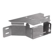 Ответвитель горизонтальный 150х80 0.7мм Стандарт с крышкой Промрукав PR16.1177