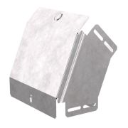 Угол вертикальный внешн. 45град. 200х100 0.7мм с крышкой Стандарт Промрукав PR16.0454