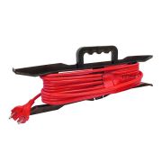 Удлинитель-шнур на рамке 1х10м без заземл. 10А IP20 2.2кВт ПВС 2х1 DOMTOK 2473