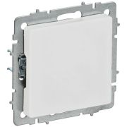 Заглушка BRITE МЗ10-БрАБ с суппортом механизм арктич. бел. IEK BR-PL10-K91