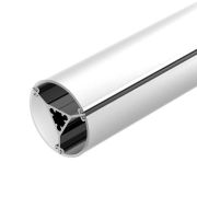 Профиль ROUND-D36-360-2500 ANOD BLACK L2500 алюм. Arlight 050250