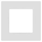 Рамка 1-м 12-5201-01М Классик бел. матов. Эра Б0067738