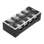 Блок зажимов клеммный БЗН ТВ-4504 4.0кв.мм 45А 4 пары Rexant 11-2152