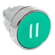 Механизм кнопки исполнительный «II» XB4 зел. плоский возвратный без фиксации IP65 EKF XB4BA-3154C-65