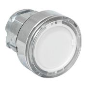 Механизм кнопки исполнительный XB4 бел. плоский возвратный без фиксации с подсветкой IP65 EKF XB4BW-W-65