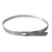 Хомут кабельный 13х500 нерж. сталь AISI 304 серебр. (уп.20шт) DKC 27422