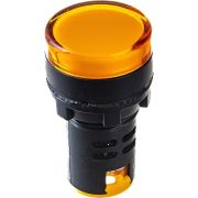Лампа индикаторная 82 802 NBI-I-AD22-230-Y d22мм 230В AC/DC жел. Navigator 82802