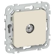 Розетка телевизионная оконечная СП FLITE РТВм-1-1-1-ФлСл тип M экранир. механизм сливочный IEK FI-A13-O-K86