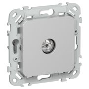 Розетка телевизионная оконечная СП FLITE РТВм-1-1-1-ФлА тип M экранир. механизм алюм. IEK FI-A13-O-K47