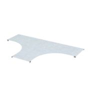 Крышка для ответвителя T-образ. горизонт. осн. 500 R-660 гор. цинк DKC UKT605HDZ