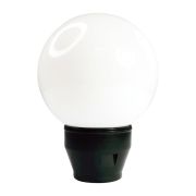 Светильник НТУ 06-40-01 «Шар» 160 Г 40Вт IP55 опал ПММА /корпус черный Элетех 1030480082