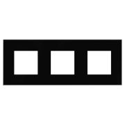 Рамка 3-м 6мод. Avanti «Черный квадрат» DKC 4402906