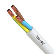 Провод TOKOV ELECTRIC ПВС 3х1(2х1+1х1) 380В Б (м) 1945488