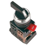Переключатель АLС-22 2 фикс. полож. I-O 1НО+1НЗ черн. GENERICA BSW10-ALC-2-K02