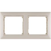 Рамка 2-м Valena горизонт. сл. кость IEK 774352