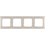 Рамка 4-м Valena горизонт. сл. кость IEK 774354