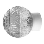 Светильник НББ 64-60-080 «Ребус» d150 1х60Вт E27 IP20 прям. основание бел. Элетех 1005100182