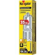 Лампа галогенная 94 211 JC 35Вт clear G6.35 12В 2000h Navigator 94211