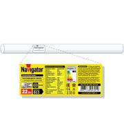 Лампа светодиодная 94 391 NLL-T8-22-230-4K-G13 22Вт линейная 4000К нейтр. бел. G13 2000лм 176-264В поворотн. Navigator 94391