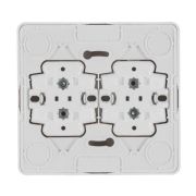 Розетка 4-м ОП Этюд 16А IP20 250В без заземл. без защ. шторок бел. SE PA16-205B