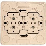 Розетка 4-м ОП Этюд 16А 250В с заземл. с заземл. защ. шторки крем. SE PA16-208K