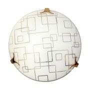 Светильник НПБ 01-60-130 М15 «Оазис» 250 1х60Вт E27 IP20 матов. бел./клипсы зол. (инд. упак.) Элетех 1005204960