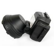 Фонарь аккумуляторный налобный LED5366 LED 2 режима 220В пластик. черн. (бокс) Ultraflash 11649