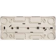 Розетка 3-м ОП Этюд 16А IP20 250В без заземл. без защ. шторок крем. SE PA16-009K