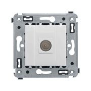 Розетка телевизионная одиночная TV СП Avanti «Белое облако» DKC 4400503