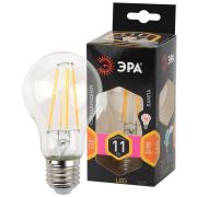 Лампа светодиодная филаментная F-LED A60-11W-827-E27 11Вт A60 грушевидная 2700К тепл. бел. E27 Эра Б0035025