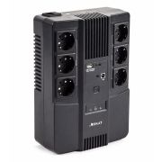 Источник бесперебойного питания SKAT-UPS 800 AI 220В 480Вт 1 АКБ 9А.ч внутр. меандр. стабилизац. напряж. 6 выход. Бастион 452