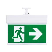 Светильник светодиодный SSA-103-1-20 «Человек-стрелка» 3Вт IP20 аварийный 3ч двусторонний со сменными пиктограммами; кнопка «тест» Эра Б0044392