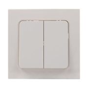 Выключатель 2-кл. Стокгольм 10А бел. PROxima EKF EXV10-023-10