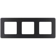 Рамка 3-м Inspiria антрацит IEK 673953